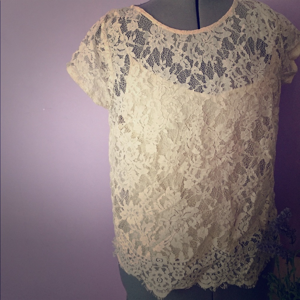 Abercrombie Lace Top